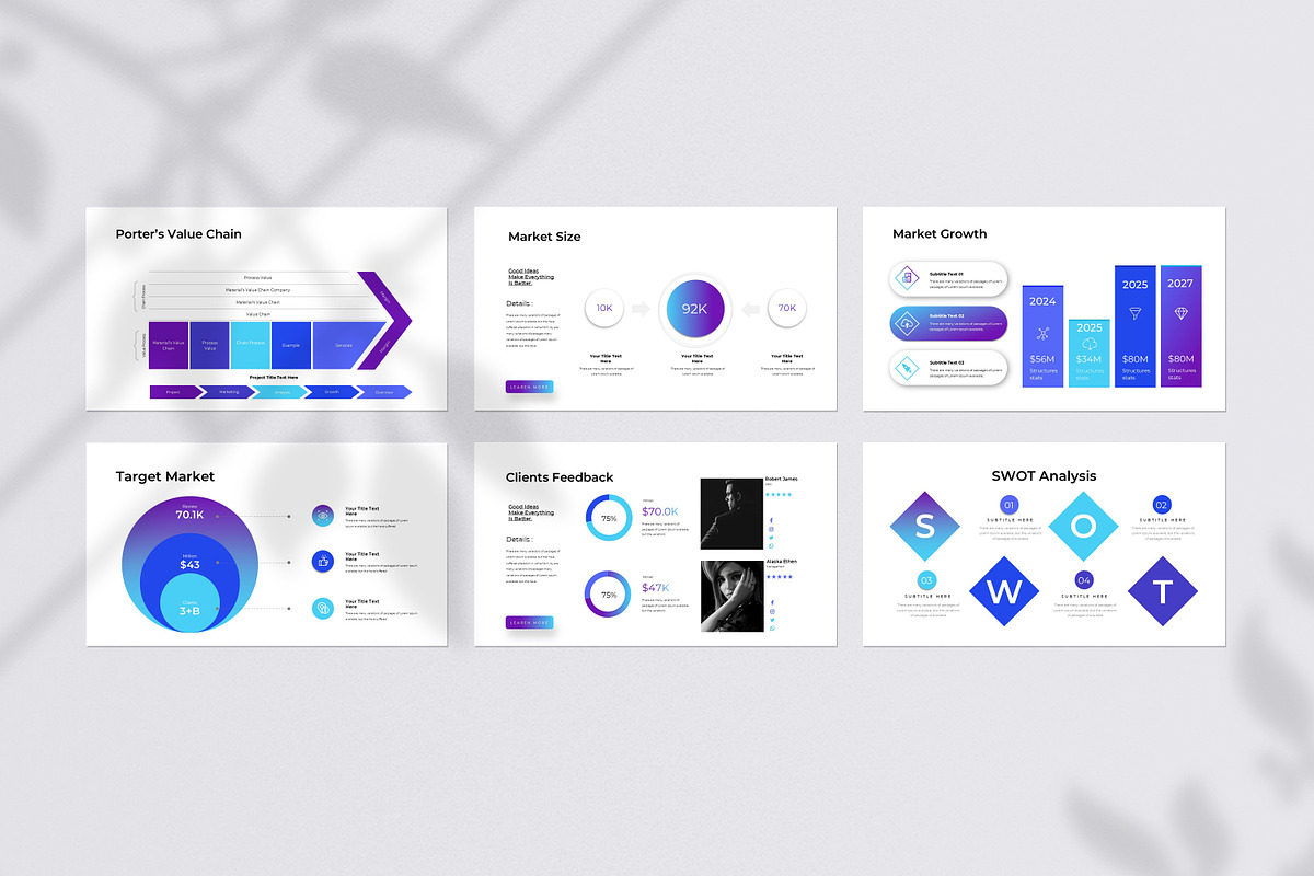 Business Project Presentation Templa, a Presentation Template by Slide-Agency (Photo 10 of 12)