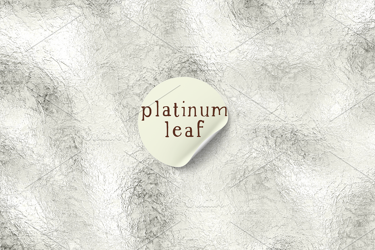 Platinum & Silver Foil Texture, a Texture Graphic by Debby Blooms (Photo 11 of 11)