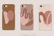 Painted Abstract Shapes - Blush, a Texture Illustration by denofdreamers (Thumbnail 9 of 10)