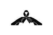 Cancer Health Support Symbols Set, a Healthcare Illustration by Designer_Momina (Thumbnail 6 of 16)