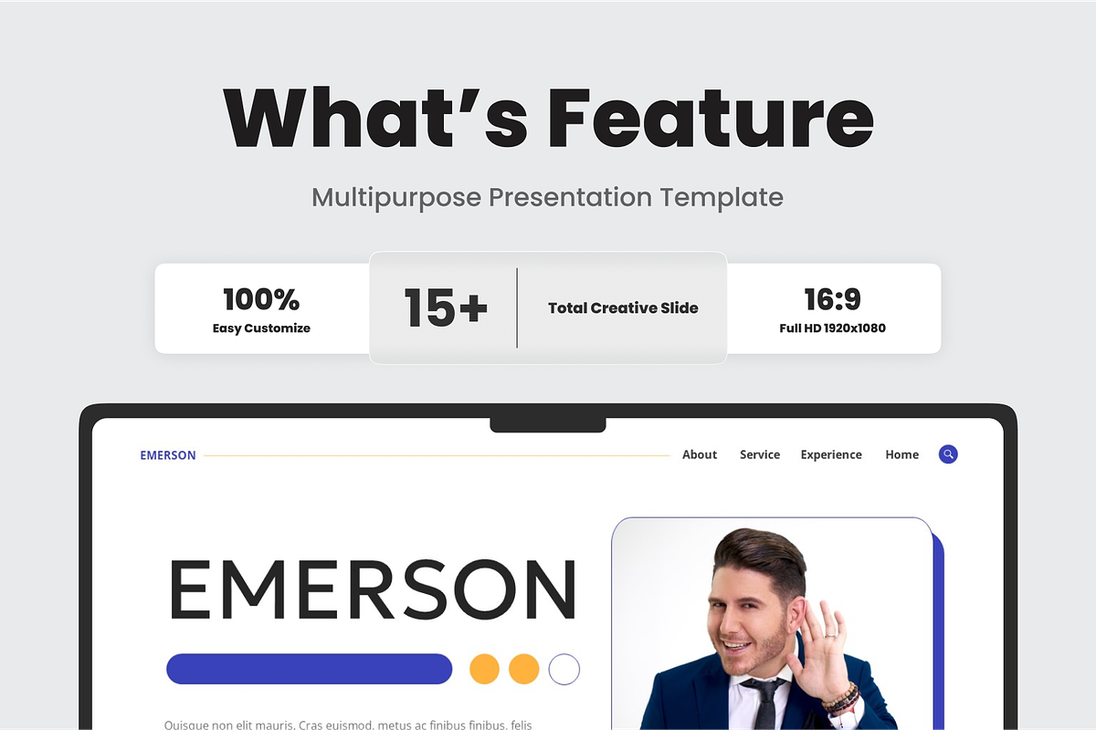 Emerson - Startup Google Slide, a Presentation Template by SquidPixey (Photo 2 of 6)