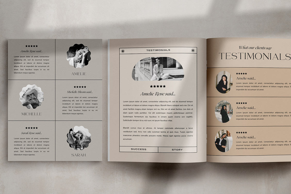 Aesthetic Workbook Template CANVA, a Brochure Template by Studio Loire (Photo 14 of 18)