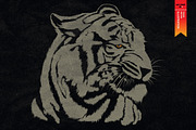 Tigers - Vector illustration, an Animal Illustration by Artistic & Unique (Thumbnail 4 of 8)