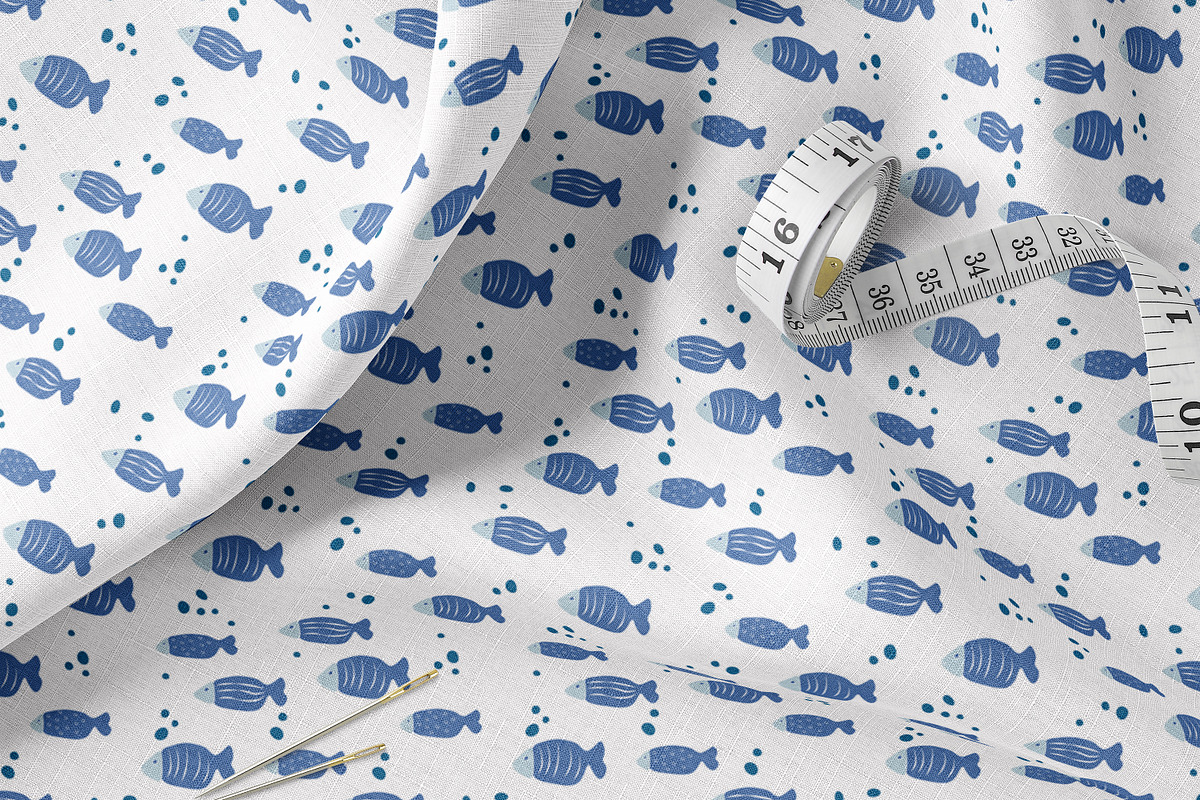 Scandinavian Kids Seamless Patterns, a Pattern Graphic by Oksana Dovhopol Art (Photo 7 of 15)
