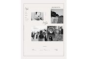 Wedding WIX Website Template Minimal, a Wix Template by Ivyandpalette (Thumbnail 6 of 7)
