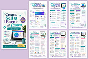 Create, Sell & Earn with Canva, a Stationery Template by Designmela01 (Thumbnail 5 of 6)