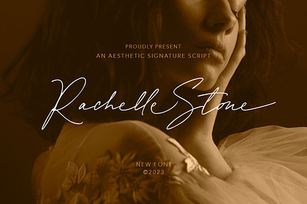 Rachelle Stone - Signature Script, a Handwritten Font by Bale Type