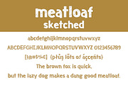 Meatloaf Font Family, a Font by Brittney Murphy Design (Thumbnail 5 of 7)
