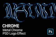 Chrome Logo PSD Effect, a Branding & Logo Template by SR-23 Mockups (Thumbnail 1 of 4)