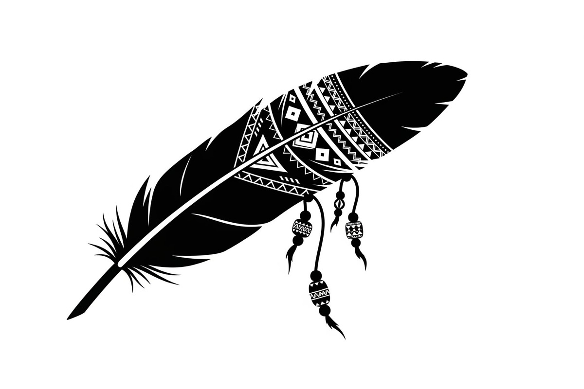 Boho Tribal Feather Bundle, an Illustration by Designs_River (Photo 17 of 31)