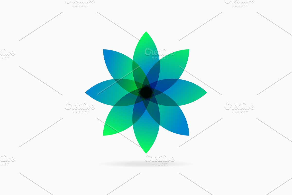 Abstract Flower Logo, a Branding & Logo Template by Luis Muniz (Photo 1 of 2)