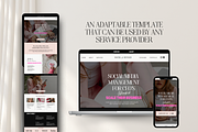 Luxury Canva Website Template, a Landing Page Template by My Template Studio (Thumbnail 8 of 14)