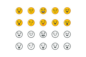 Smiles icons