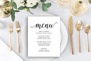 Modern Script Wedding Signage Set, an Invitation Template by Charming Ink (Thumbnail 4 of 7)
