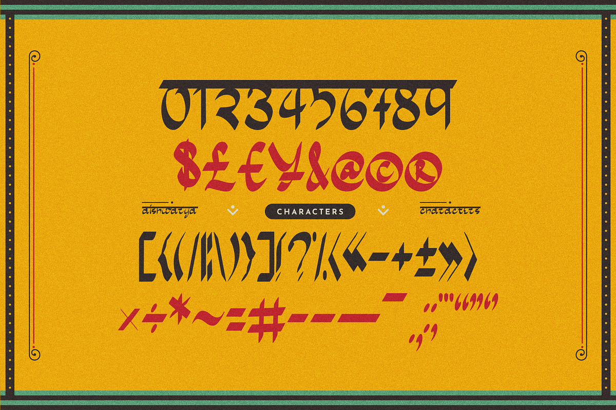 Aishwarya Indian Serif, a Serif Font by infernostudio3 (Photo 9 of 11)