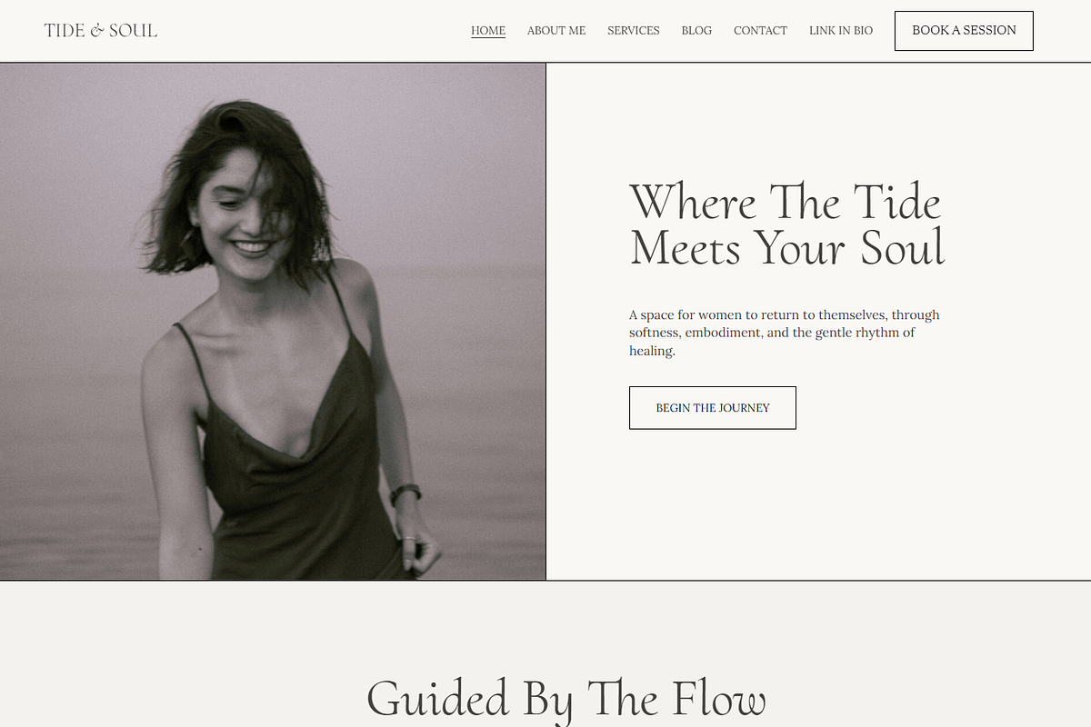 Squarespace Templates for Therapists, a Squarespace Template by Sofia Designs (Photo 2 of 2)
