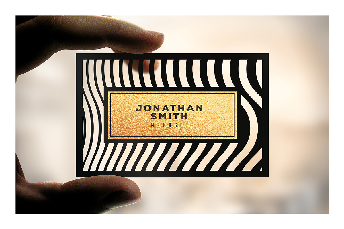 Elegant Business Card, a Business Card Template by FlatlineRo (Photo 1 of 2)