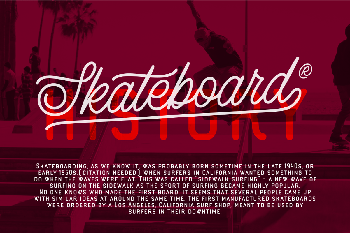 Lazy Ride - Script & Sans, a Script Font by Hendra Pratama (Photo 10 of 21)