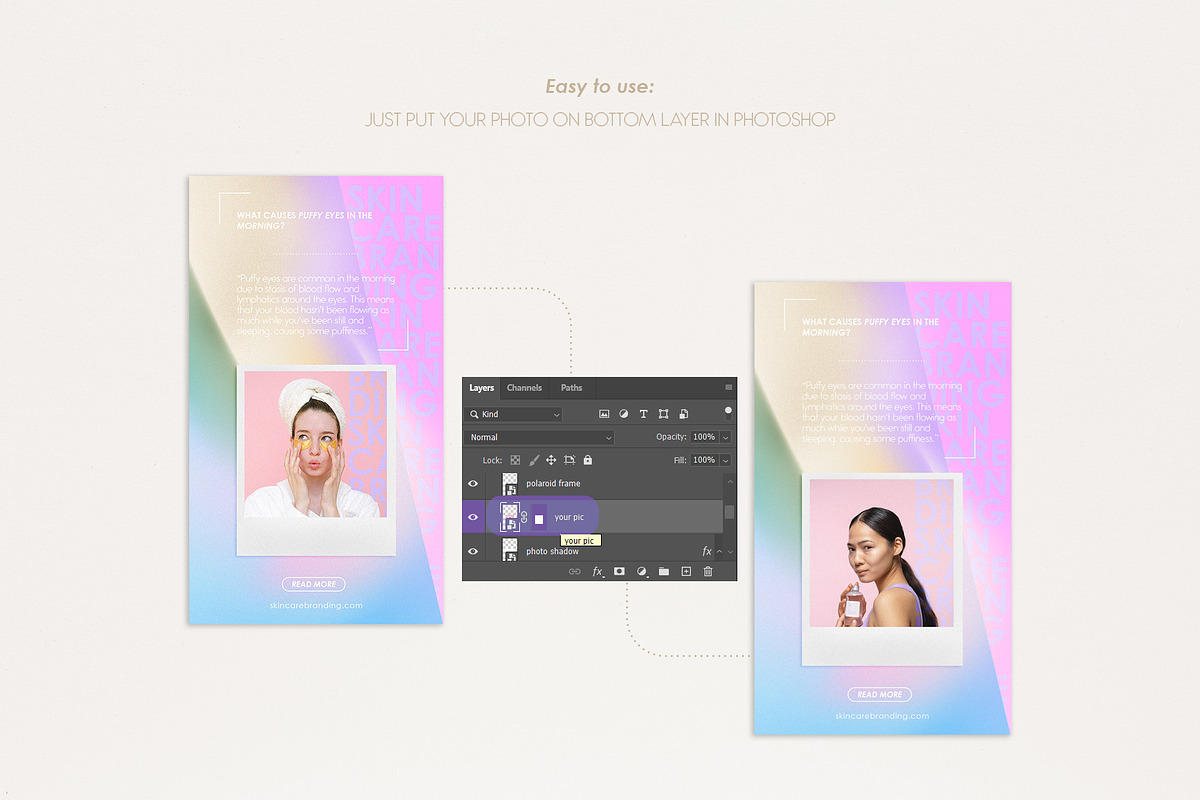 Instagram Stories Gradient Templates, a Social Media Template by TiriCo (Photo 4 of 8)