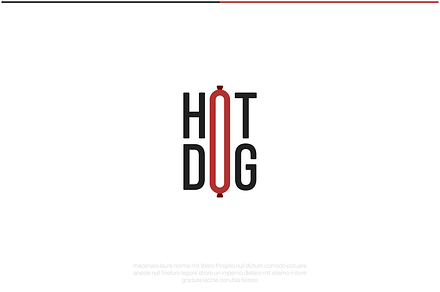 Hot Dog Logo