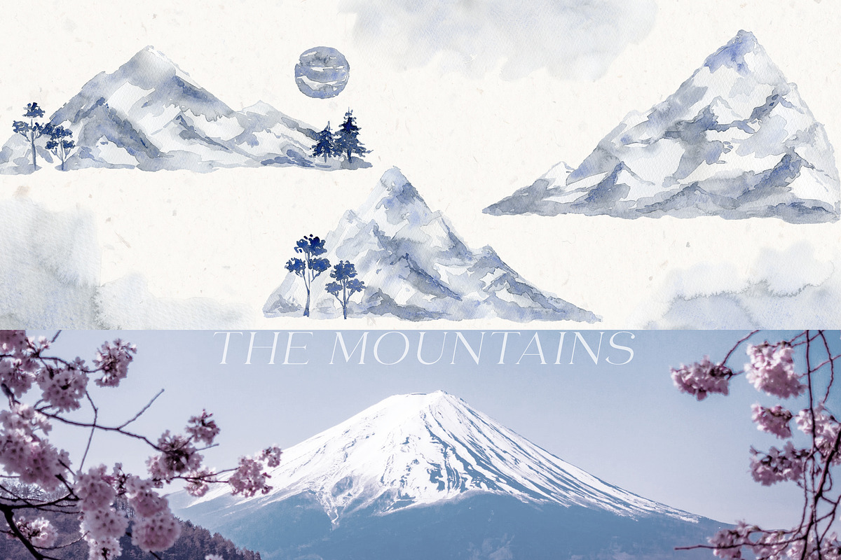 Sakura Blossom. Cherry Spring., a Seasonal Illustration by Designwork (Photo 15 of 23)