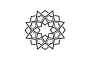 Islamic Mandala Geometric Bundle, an Illustration by Gaye Art (Thumbnail 2 of 51)
