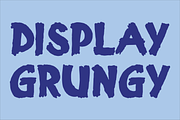 Display Grungy Font, a Sans Serif Font by GG Design (Thumbnail 1 of 8)