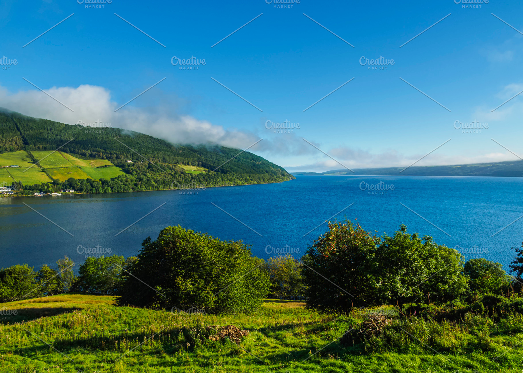 Loch Ness, Scotland, a Photo by Karol Kozlowski