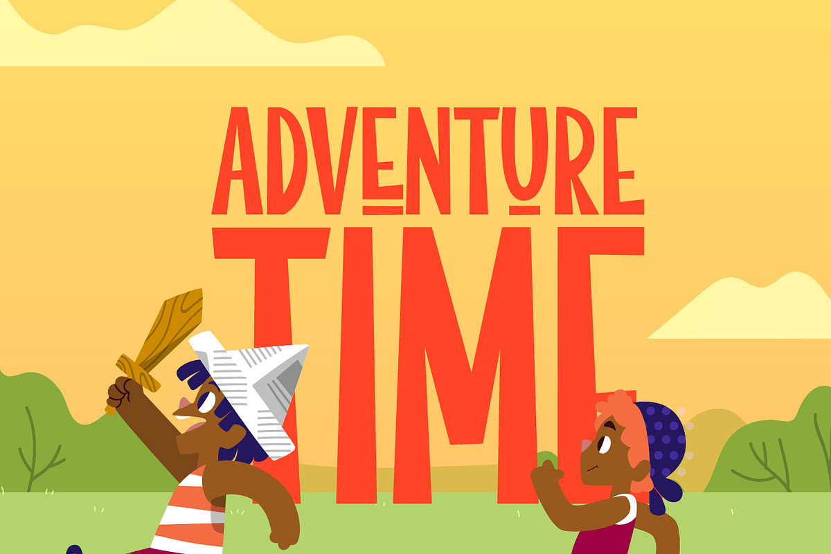 Kiti Cuties, a Sans Serif Font by Dikas Studio (Photo 8 of 9)