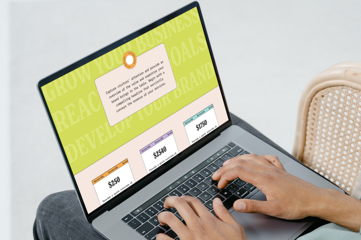 Squarespace Website template, a Squarespace Template by Ciel Lumiere (Photo 7 of 8)