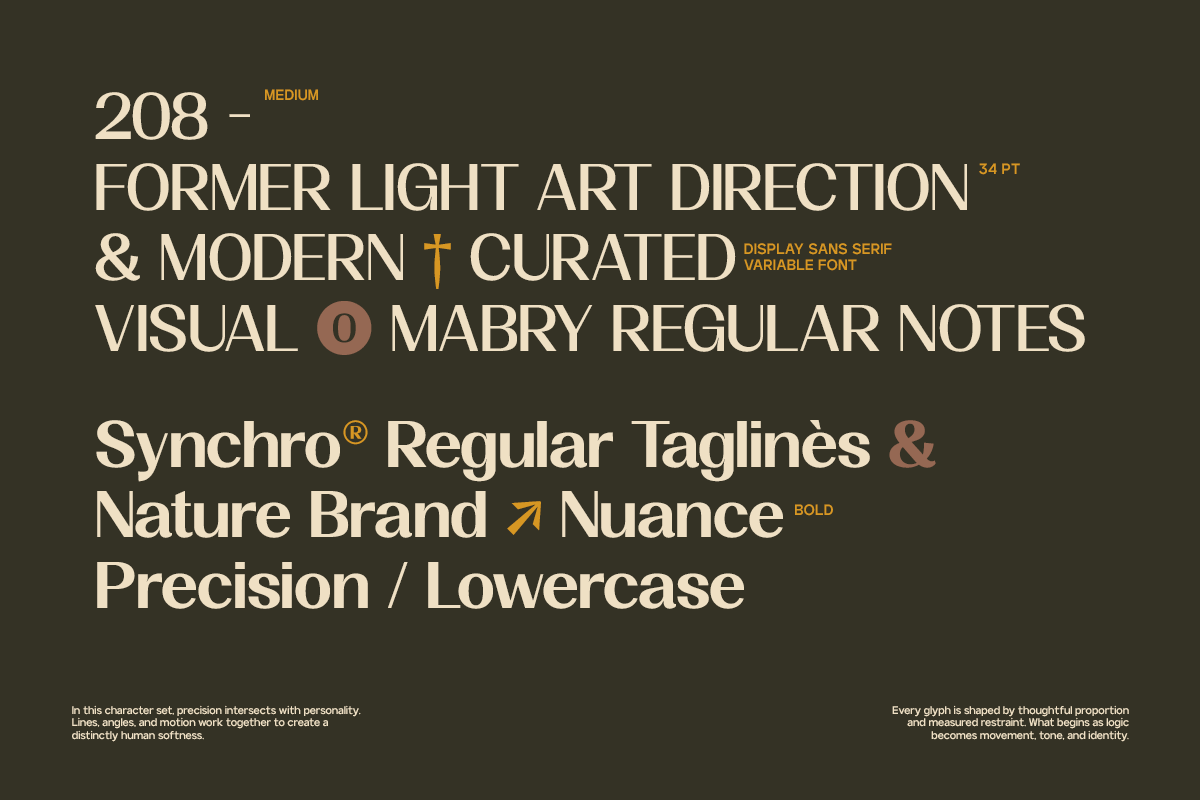 GC Clova - Elegant Sans Display, a Sans Serif Font by Glyphonic (Photo 3 of 15)