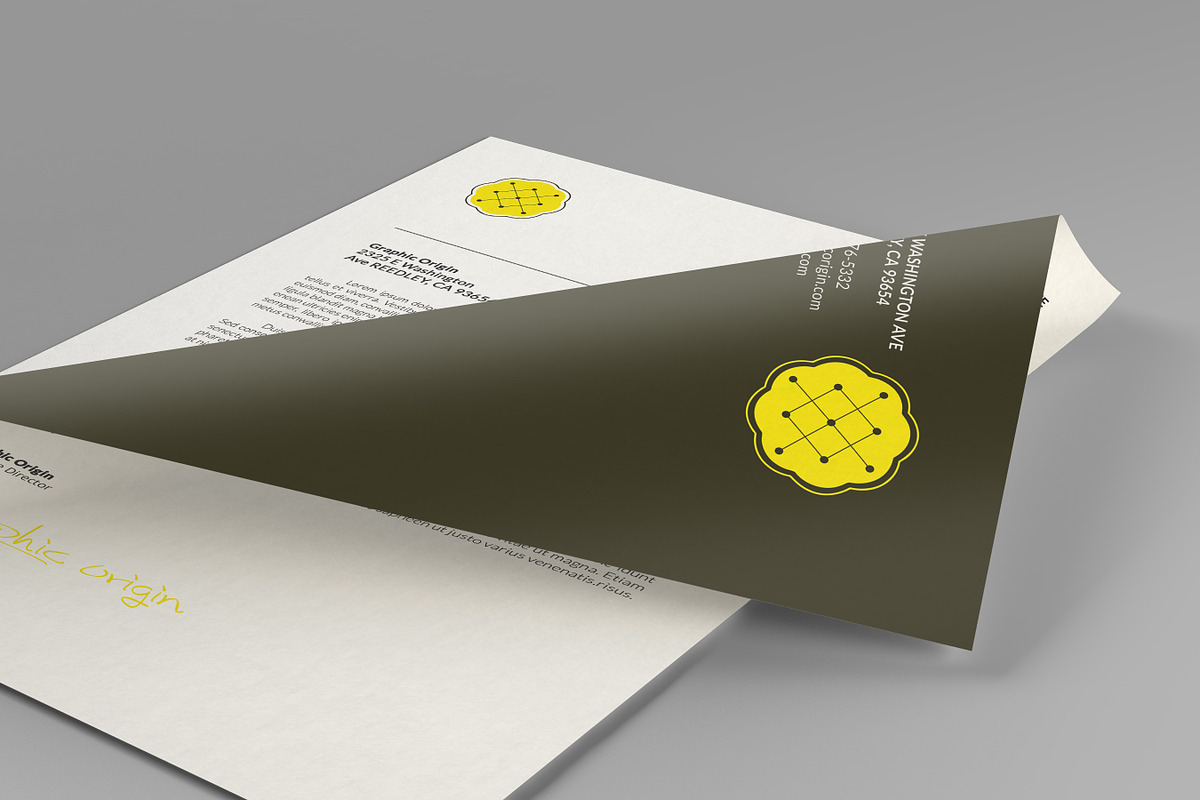Minimal Branding Identity, a Stationery Template by Graphic Origin (Photo 5 of 13)