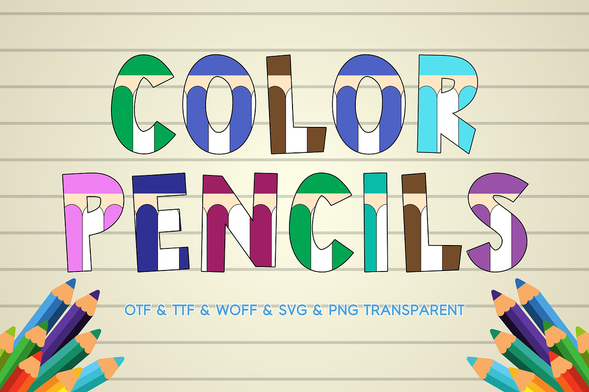 Back To School - 6 Color Fonts, a Graphic by Adalin Shop (Photo 7 of 19)