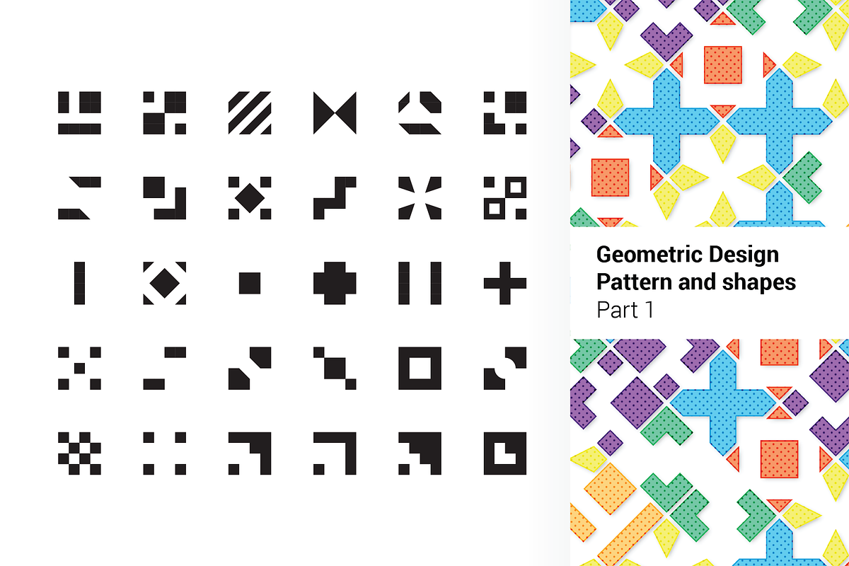 Bundle freeform Gradient and shapes!, a Pattern Graphic by EMP Design (Photo 6 of 20)