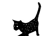 Cat svg, Funny Cats Vector Cut Files, an Animal Illustration by Watercolor_Vector Graphic (Thumbnail 17 of 25)