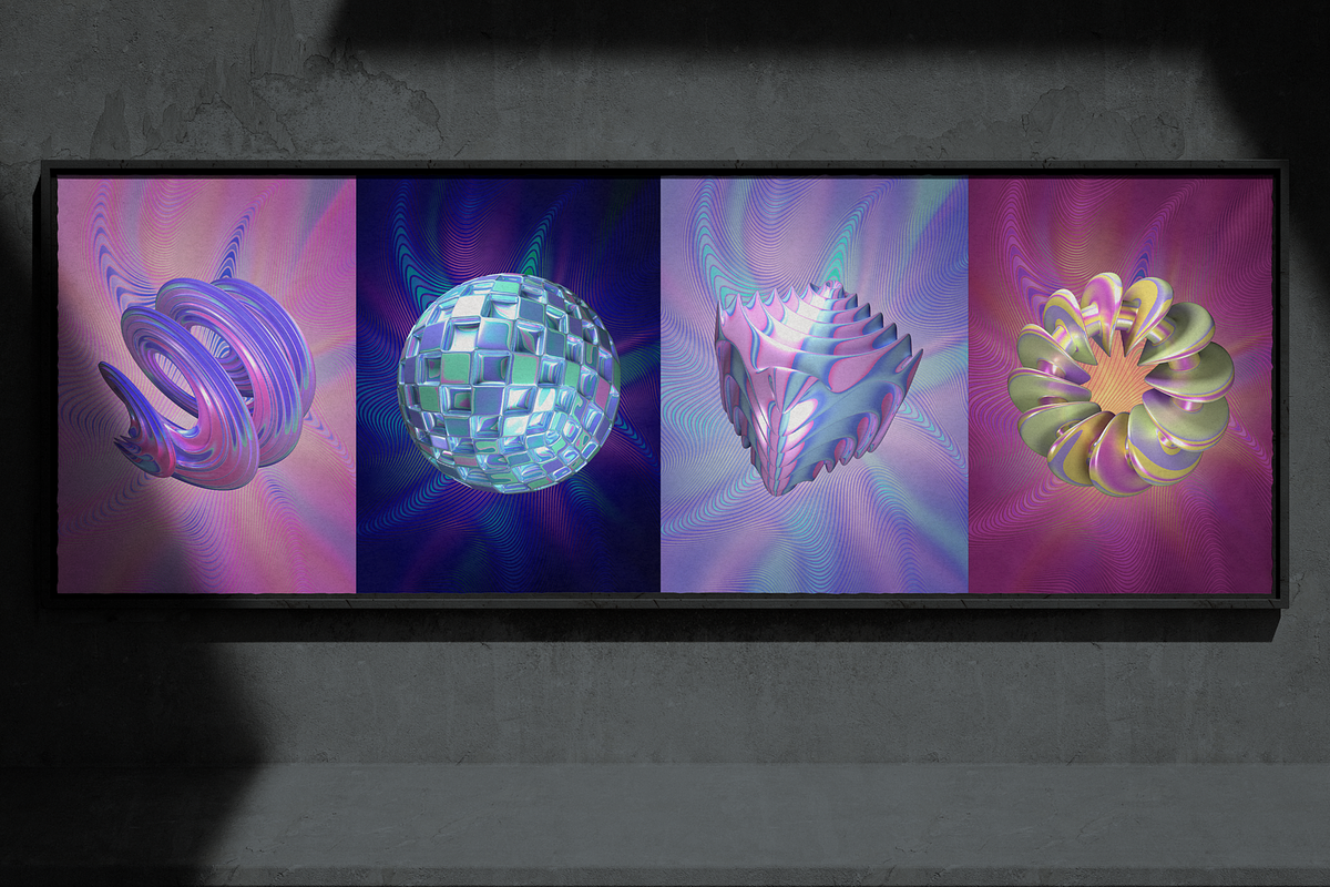 Quirky shapes and gradients, an Object Graphic by Fox's Monday (Photo 3 of 13)