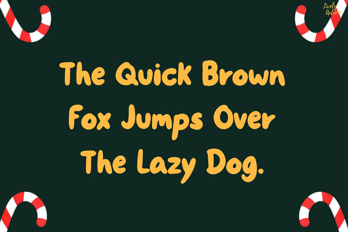 ChristmasMemories | Handwriting font, a Handwritten Font by LivelyAutumn11.11 (Photo 4 of 5)