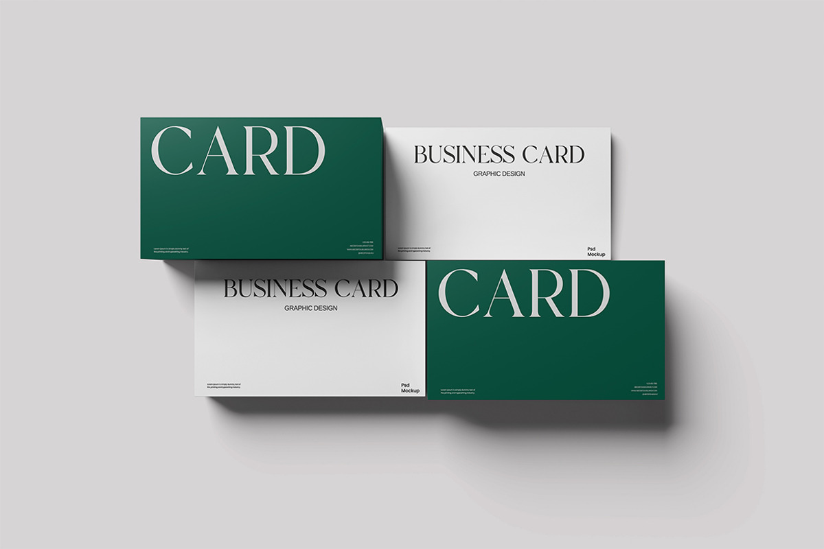 Business Card Mockup, an Advertising Mockup by Design Source_ (Photo 2 of 5)