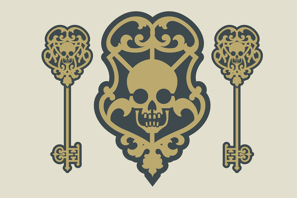 Skeleton Keys, an Object Illustration by Hydro74 (Photo 4 of 4)