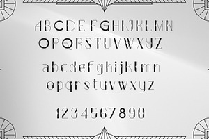 Gormala - Modern Art Deco Font