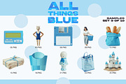 ALL THINGS BLUE: 250 PNG Elements, an Object Graphic by Megan Aili Designs (Thumbnail 11 of 16)