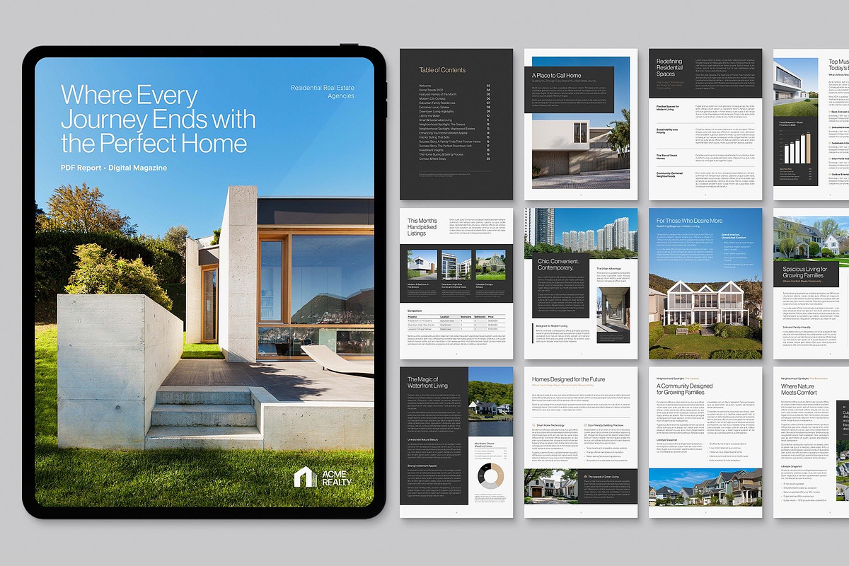 Real Estate Brochure Template, a Brochure Template by BrandPacks (Photo 6 of 6)