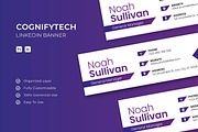 Cognifytech - LinkedIn Banner, a Social Media Template by Esensifiksi.studio (Thumbnail 1 of 3)