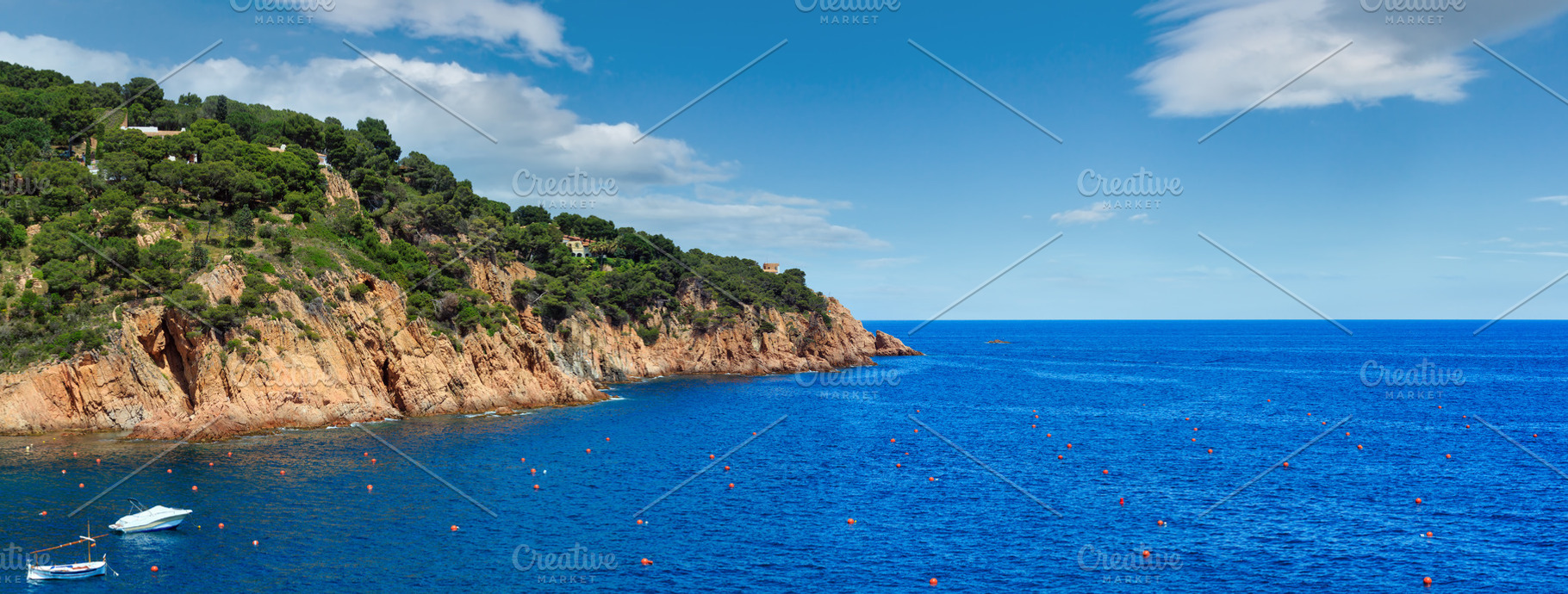 Tamariu bay, Costa Brava, Spain., a Nature Photo by YuriyB