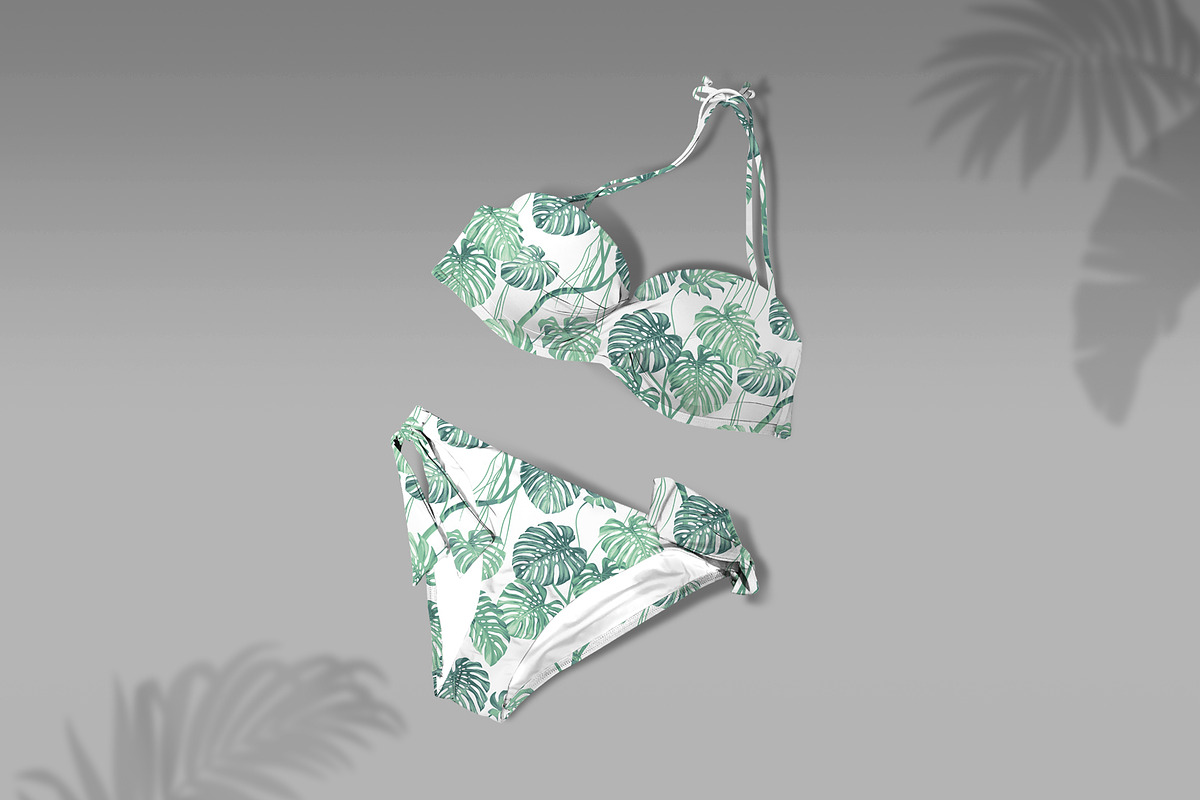 Monstera leaves pattern., a Pattern Graphic by Anna Smirnova (Photo 5 of 8)