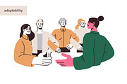 Personality soft skills for business, a Work Illustration by Good Studio (Thumbnail 11 of 23)