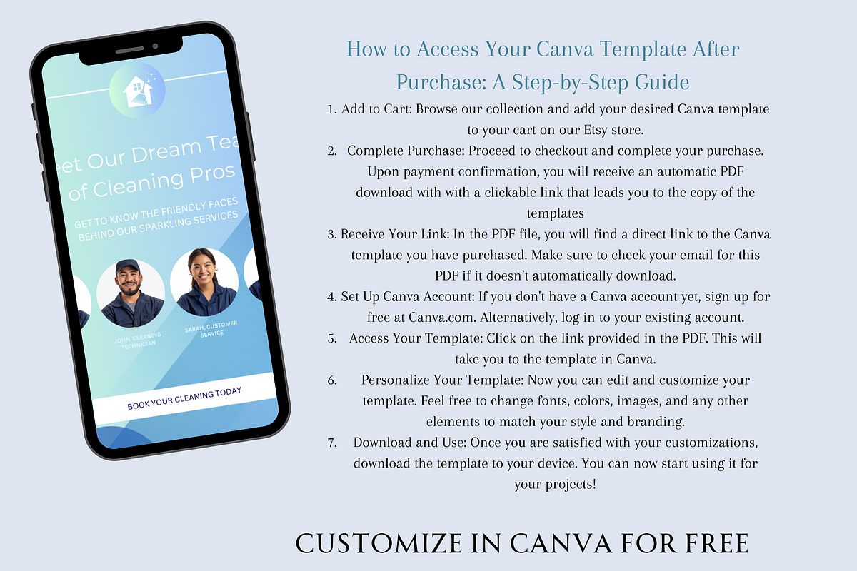 CLEANING BUSINESS INSTAGRAM POSTS, a Social Media Template by Daring Digies (Photo 4 of 8)