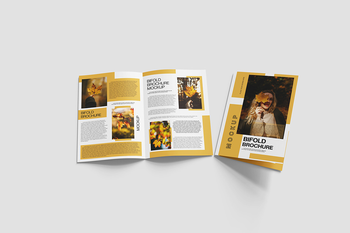 Bifold Brochure Mockup, a Product Mockup by bimockup (Photo 4 of 6)