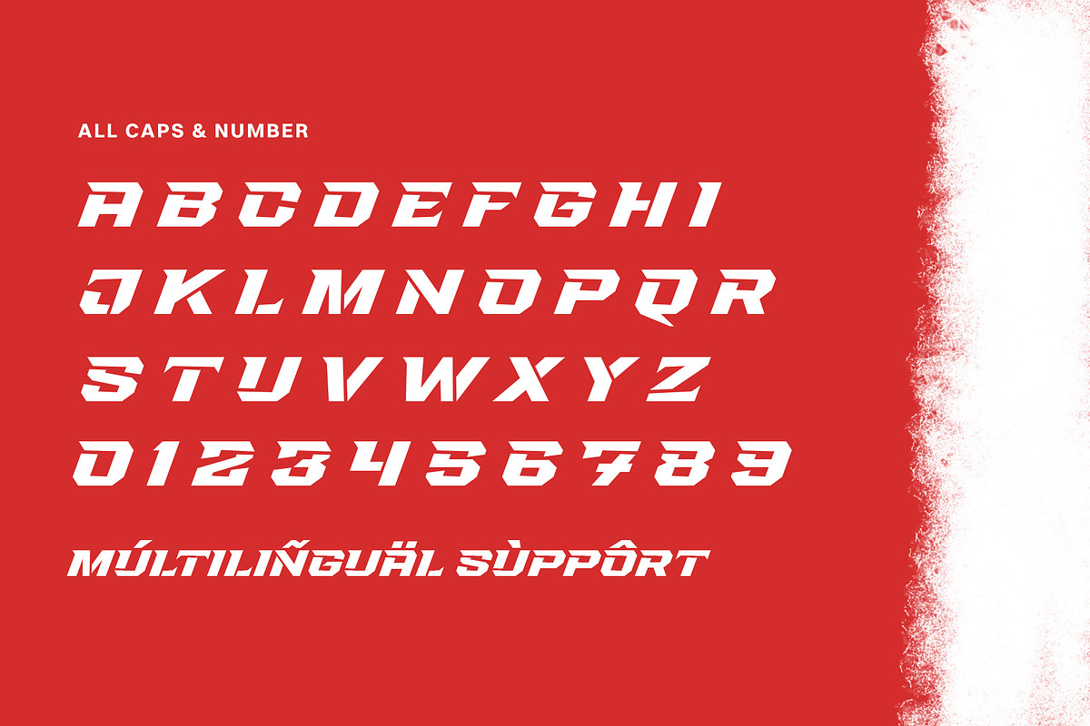 Hyper Oxide - Display Sport Font, a Sans Serif Font by Afkari Studio (Photo 7 of 7)