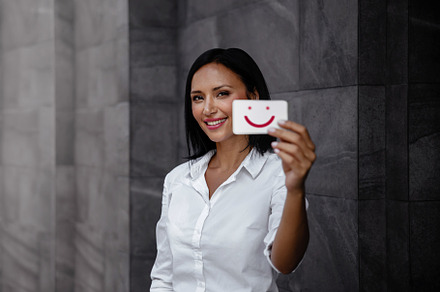 Customer Experiences Concept. Smilin, a Person Photo by salmon.black